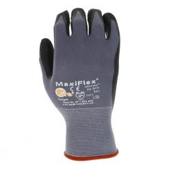 ATG MaxiFlex Ultimate Men's Large Gray Nitrile Coated Work Gloves -Workwear Sales Store atg work gloves 34 874t lvpd72 1d 1000