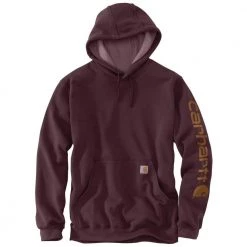 Carhartt Men's Large Tall Port Cotton/Polyster Loose Fit Midweight Sleeve Graphic Sweatshirt