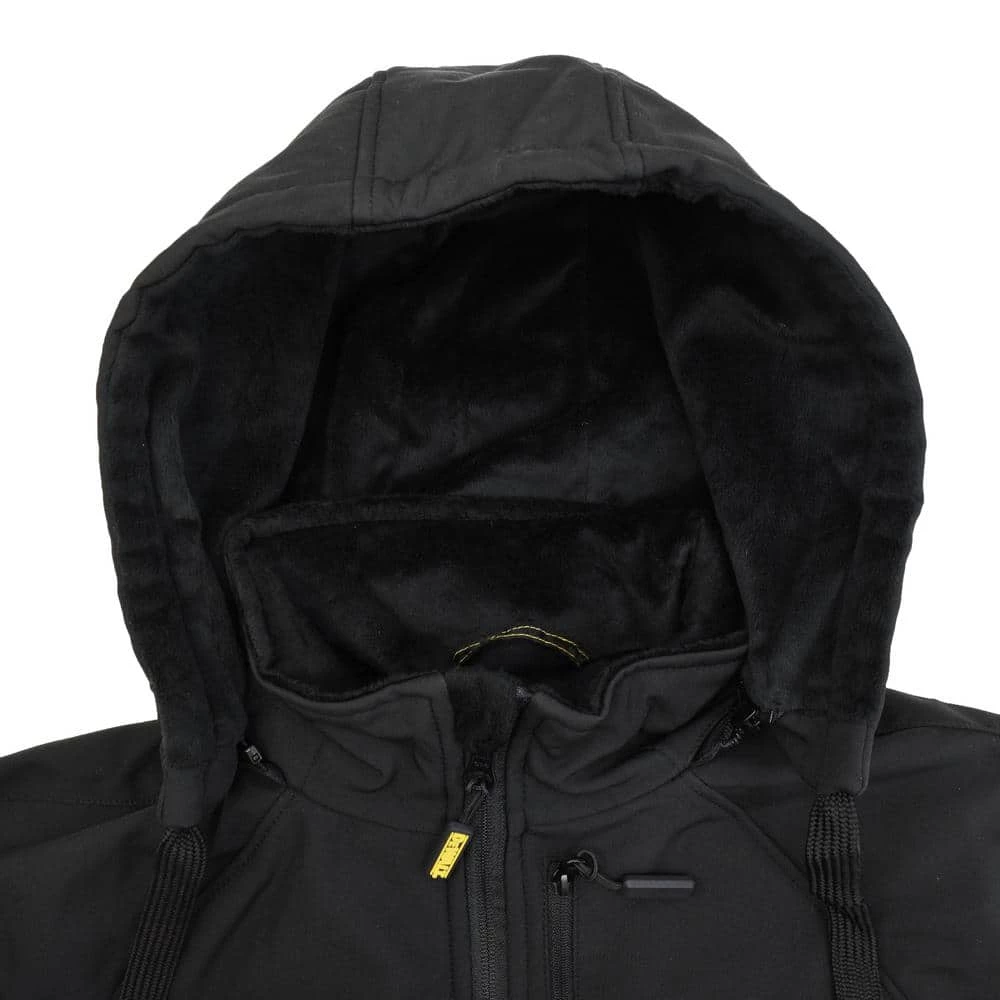 DEWALT Women's Large Black 20-Volt MAX Heated Hooded Jacket Kit with 20-Volt Lithium-Ion MAX Battery and Charger 2 DEWALT Women's Large Black 20-Volt MAX Heated Hooded Jacket Kit with 20-Volt Lithium-Ion MAX Battery and Charger - Image 2