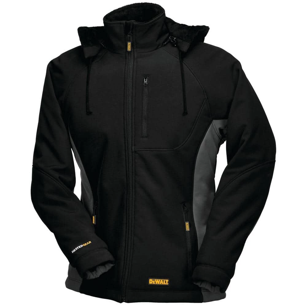 DEWALT Women's Large Black 20-Volt MAX Heated Hooded Jacket Kit with 20-Volt Lithium-Ion MAX Battery and Charger 5 DEWALT Women's Large Black 20-Volt MAX Heated Hooded Jacket Kit with 20-Volt Lithium-Ion MAX Battery and Charger - Image 5