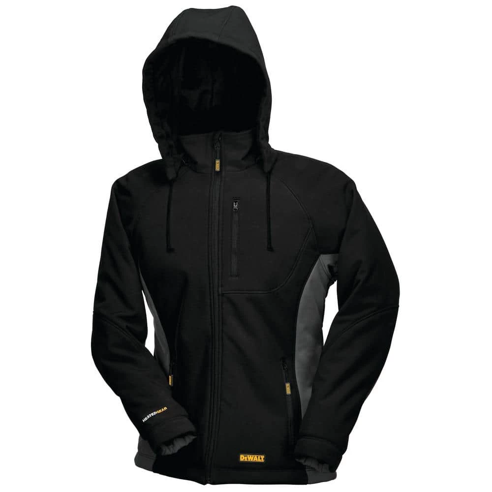 DEWALT Women's Large Black 20-Volt MAX Heated Hooded Jacket Kit with 20-Volt Lithium-Ion MAX Battery and Charger 1 DEWALT Women's Large Black 20-Volt MAX Heated Hooded Jacket Kit with 20-Volt Lithium-Ion MAX Battery and Charger