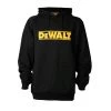 DEWALT Logan Men's Size XL Black Cotton/Polyester Water Resistant Hooded Sweatshirt