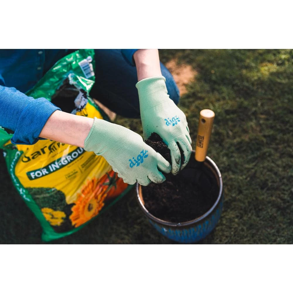 Digz Women's Large Nitrile Coated Gloves (3-Pack) 3 Digz Women's Large Nitrile Coated Gloves (3-Pack) - Image 3