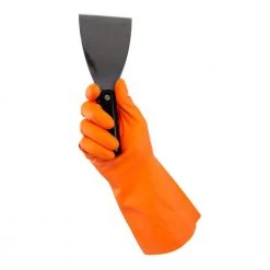 HDX LG/XL Orange Nitrile Long Cuff Gloves -Workwear Sales Store disposable gloves hdxgngoxl1 1f 1000