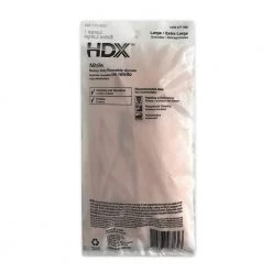HDX LG/XL Orange Nitrile Long Cuff Gloves -Workwear Sales Store disposable gloves hdxgngoxl1 fa 1000