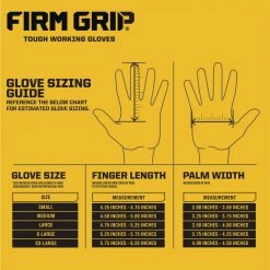 FIRM GRIP X-Large Winter Utility Gloves with Thinsulate Liner -Workwear Sales Store firm grip gardening gloves 2186xl fa 1000