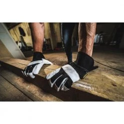 FIRM GRIP Goatskin Leather Gloves with Safety Cuff -Workwear Sales Store firm grip gardening gloves 5053 27 31 1000