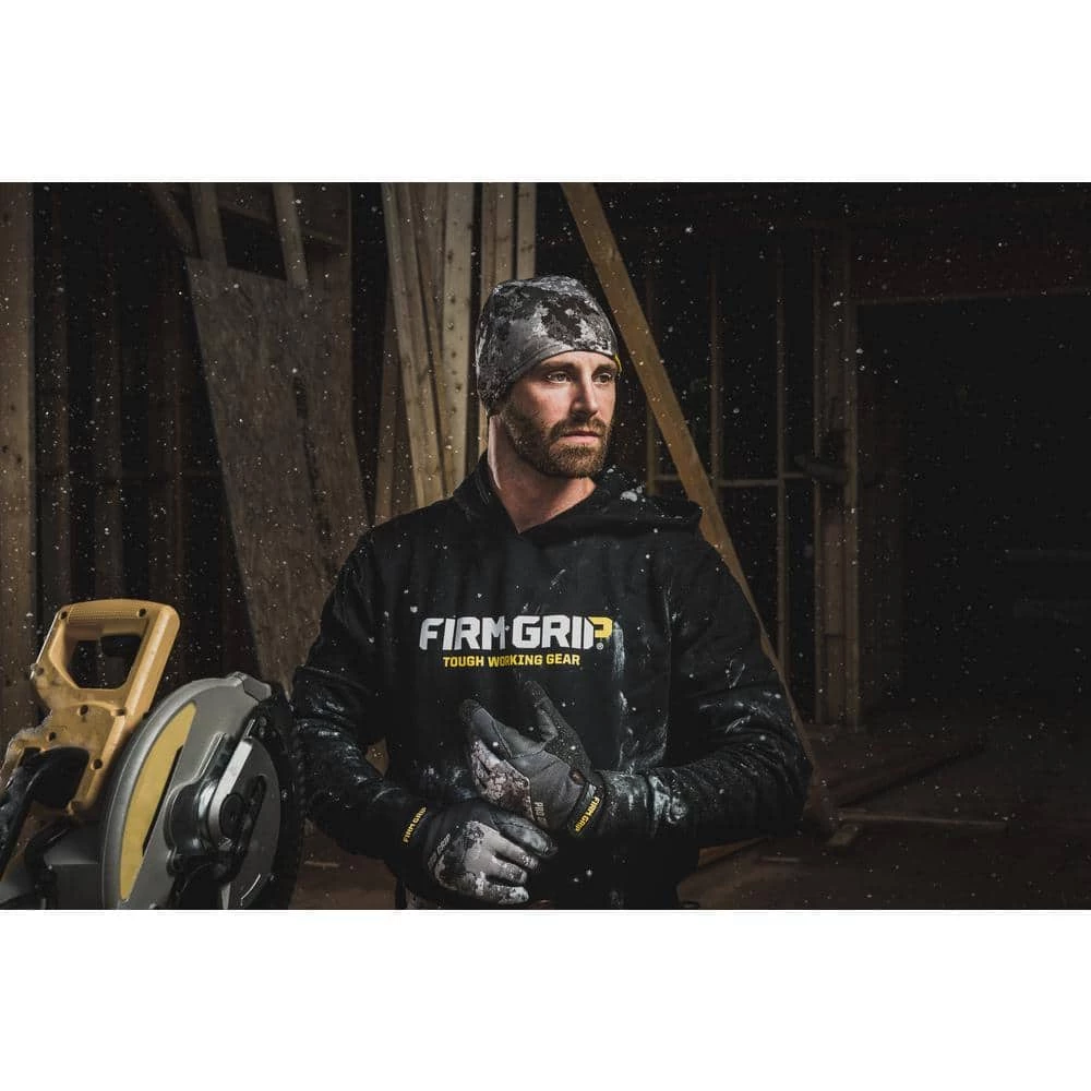 FIRM GRIP Men's Large Black Hooded Sweatshirt 3 FIRM GRIP Men's Large Black Hooded Sweatshirt - Image 3