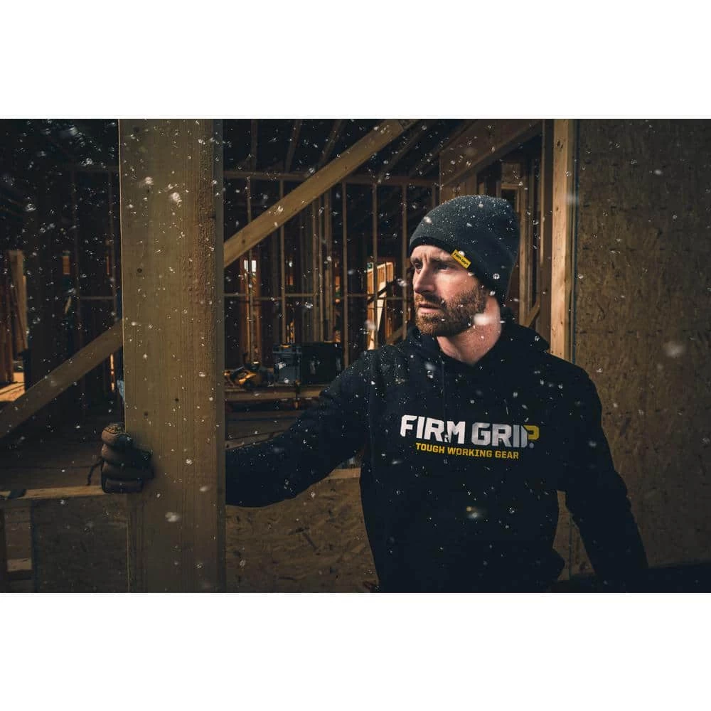 FIRM GRIP Men's Large Black Hooded Sweatshirt 11 FIRM GRIP Men's Large Black Hooded Sweatshirt - Image 11