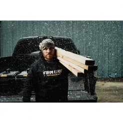 FIRM GRIP Men's Large Black Hooded Sweatshirt 14 FIRM GRIP Men's Large Black Hooded Sweatshirt -Workwear Sales Store firm grip hoodies sweatshirts 63562 06 66 1000