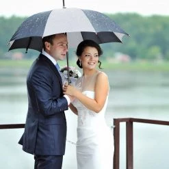 FIRM GRIP Golf Umbrella in Black and White 9 FIRM GRIP Golf Umbrella in Black and White -Workwear Sales Store firm grip rain umbrellas 38123 31 1000