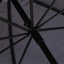 FIRM GRIP 5 ft. Golf Umbrella in All Black -Workwear Sales Store firm grip rain umbrellas 38124 a0 1000