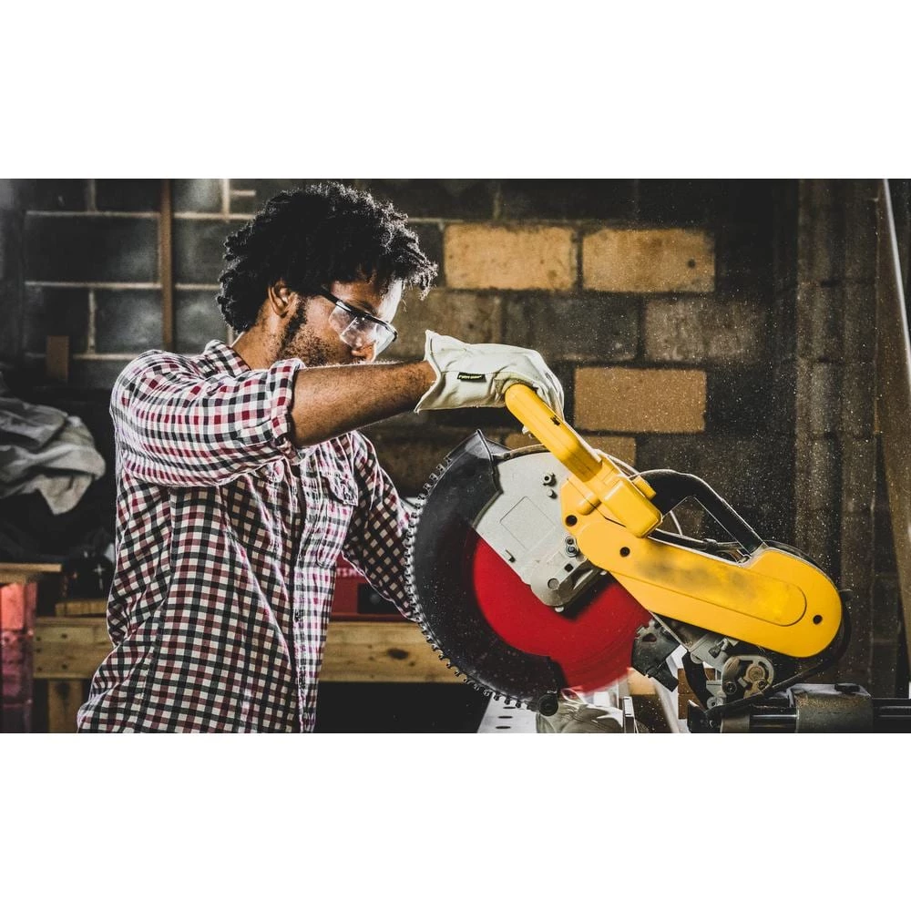 FIRM GRIP Large Grain Pigskin Leather Work Gloves 6 FIRM GRIP Large Grain Pigskin Leather Work Gloves - Image 6