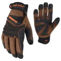 FIRM GRIP Trade Master Large Tan Duck Canvas Glove