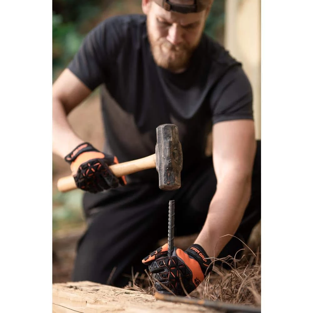 FIRM GRIP Large PRO-Fit Flex Impact Gloves 4 FIRM GRIP Large PRO-Fit Flex Impact Gloves - Image 4