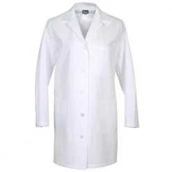 Girl Power At Work L1 Women's Extra Large White Poly/Cotton Lab Coat