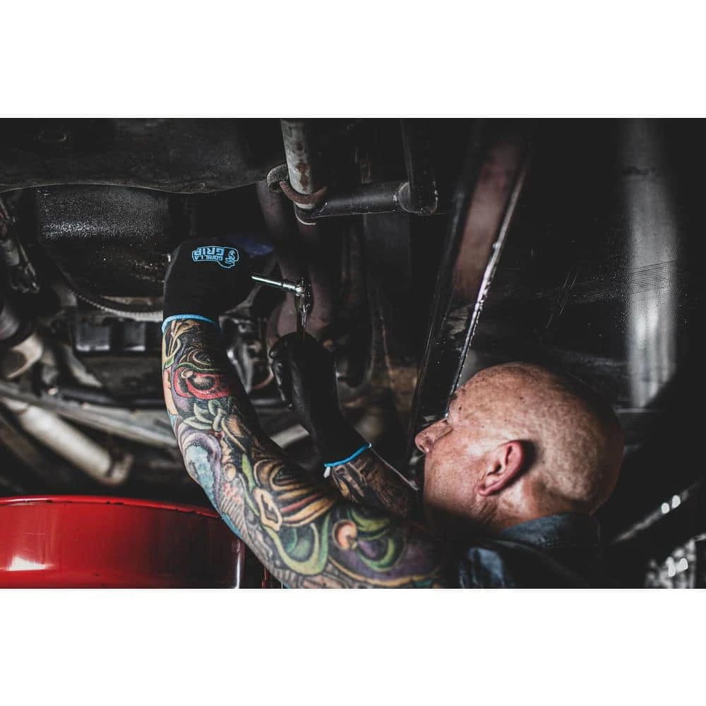 GORILLA GRIP Large Maximum Grip Work Gloves (4-Pack) 4 GORILLA GRIP Large Maximum Grip Work Gloves (4-Pack) - Image 4