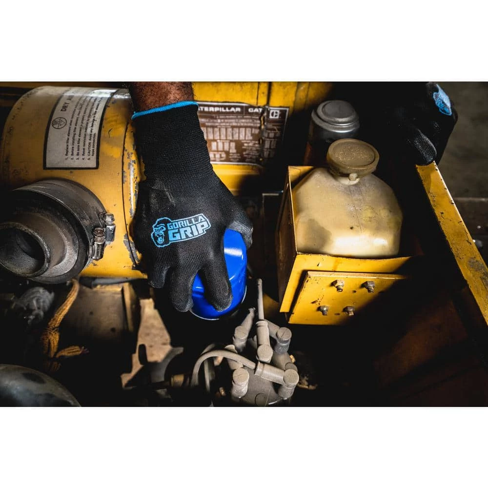 GORILLA GRIP Large Maximum Grip Work Gloves (4-Pack) 6 GORILLA GRIP Large Maximum Grip Work Gloves (4-Pack) - Image 6
