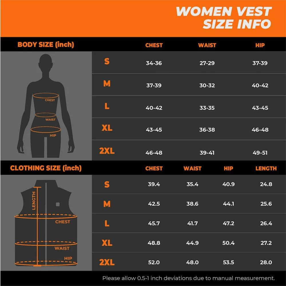 Women's Large White 7.2-Volt Lithium-Ion Lightweight Heated Vest with (1) 5.2 Ah Battery and Charger 8 Women's Large White 7.2-Volt Lithium-Ion Lightweight Heated Vest with (1) 5.2 Ah Battery and Charger - Image 8