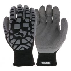 Husky Large Micro Armor Latex Foam Dipped Cut 1 -Workwear Sales Store husky work gloves hk37131 lcc9 66 1000