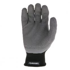 Husky Large Micro Armor Latex Foam Dipped Cut 1 -Workwear Sales Store husky work gloves hk37131 lcc9 a0 1000