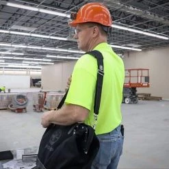 Klein Tools Black Padded Adjustable Shoulder Strap -Workwear Sales Store klein tools work suspenders 58889 a0 1000