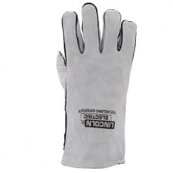 Lincoln Electric Cloth-Lined Leather Welding Gloves -Workwear Sales Store lincoln electric welding gloves kh641 40 1000