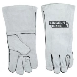 Lincoln Electric Cloth-Lined Leather Welding Gloves -Workwear Sales Store lincoln electric welding gloves kh641 c3 1000