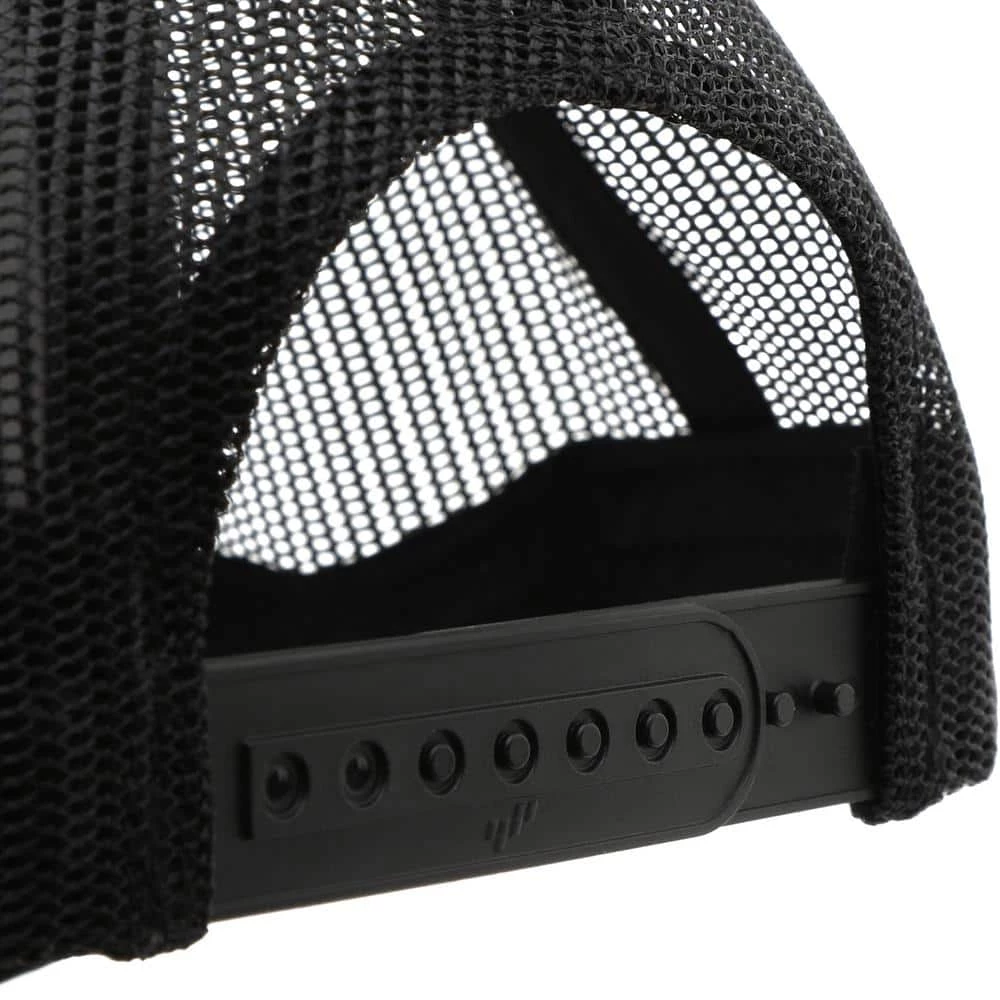 Milwaukee Gridiron Black Adjustable Fit Trucker Hat 5 Milwaukee Gridiron Black Adjustable Fit Trucker Hat - Image 5