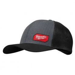 Milwaukee Gridiron Gray Adjustable Fit Trucker Hat