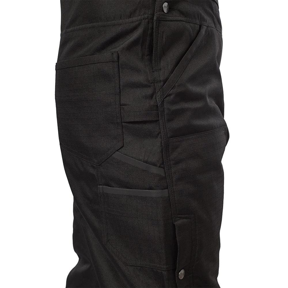 Milwaukee Men's Gridiron Small Black Zip-to-Thigh Bib Overall 6 Milwaukee Men's Gridiron Small Black Zip-to-Thigh Bib Overall - Image 6