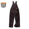 Milwaukee Men's Gridiron Small Black Zip-to-Thigh Bib Tall Overall