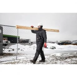 Milwaukee Men's Gridiron Small Black Zip-to-Thigh Bib Tall Overall 25 Milwaukee Men's Gridiron Small Black Zip-to-Thigh Bib Tall Overall -Workwear Sales Store milwaukee bib overalls 261b st 76 1000