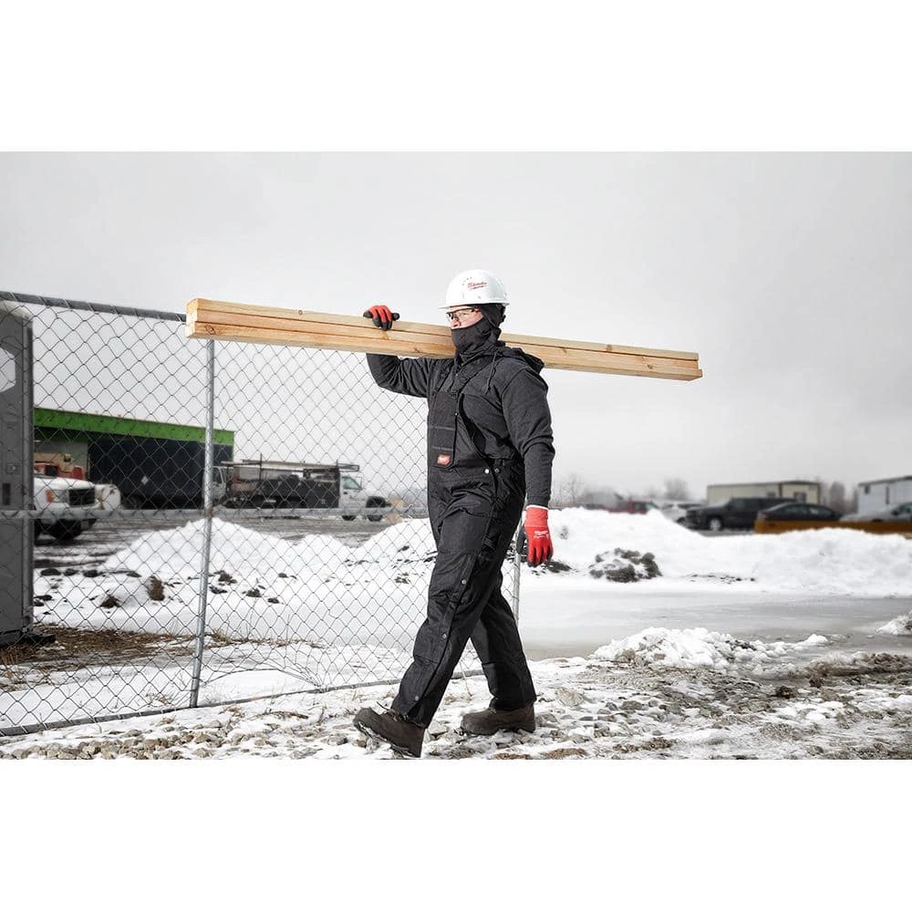 Milwaukee Men's Gridiron Small Black Zip-to-Thigh Bib Tall Overall 12 Milwaukee Men's Gridiron Small Black Zip-to-Thigh Bib Tall Overall - Image 12