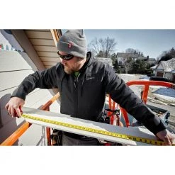 Milwaukee Men's 3X-Large M12 12V Lithium-Ion Cordless AXIS Black Heated Quilted Hooded Jacket Kit with One 3.0Ah Battery & Charger 24 Milwaukee Men's 3X-Large M12 12V Lithium-Ion Cordless AXIS Black Heated Quilted Hooded Jacket Kit with One 3.0Ah Battery & Charger -Workwear Sales Store milwaukee heated jackets 205b 213x 44 1000