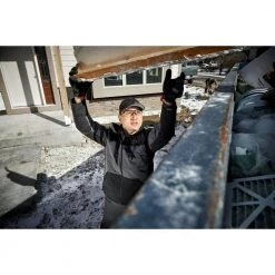 Milwaukee Men's 2X-Large M12 12V Lithium-Ion Cordless AXIS Gray Heated Jacket with (1) 3.0 Ah Battery and Charger -Workwear Sales Store milwaukee heated jackets 205g 212x 1f 1000