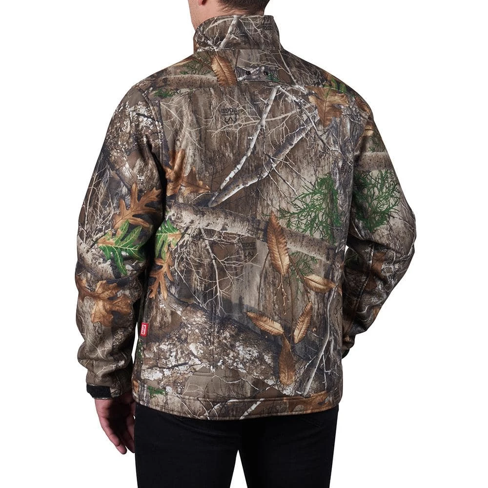 Milwaukee Men's X-Large M12 12V Lithium-Ion Cordless QUIETSHELL Camo Heated Jacket with (1) 3.0 Ah Battery and Charger 9 Milwaukee Men's X-Large M12 12V Lithium-Ion Cordless QUIETSHELL Camo Heated Jacket with (1) 3.0 Ah Battery and Charger - Image 9