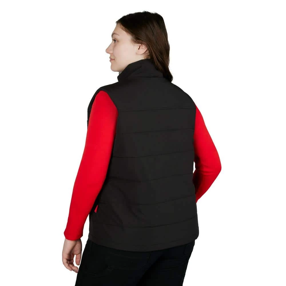 Milwaukee Women's Medium M12 12-Volt Lithium-Ion Cordless AXIS Black Heated Quilted Vest (Vest Only) 9 Milwaukee Women's Medium M12 12-Volt Lithium-Ion Cordless AXIS Black Heated Quilted Vest (Vest Only) - Image 9
