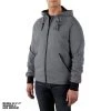 Milwaukee Men's Large M12 12-Volt Lithium-Ion Cordless Gray Heated Jacket Hoodie Kit with (1) 2.0 Ah Battery and Charger