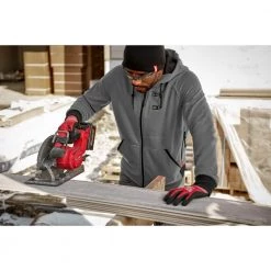 Milwaukee Men's Large M12 12-Volt Lithium-Ion Cordless Gray Heated Jacket Hoodie Kit with (1) 2.0 Ah Battery and Charger 25 Milwaukee Men's Large M12 12-Volt Lithium-Ion Cordless Gray Heated Jacket Hoodie Kit with (1) 2.0 Ah Battery and Charger -Workwear Sales Store milwaukee heated sweatshirts 306g 21l fa 1000