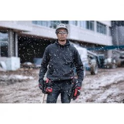 Milwaukee Men's Extra-Large Black No Days Off Hooded Sweatshirt -Workwear Sales Store milwaukee hoodies sweatshirts 311b xl 44 1000