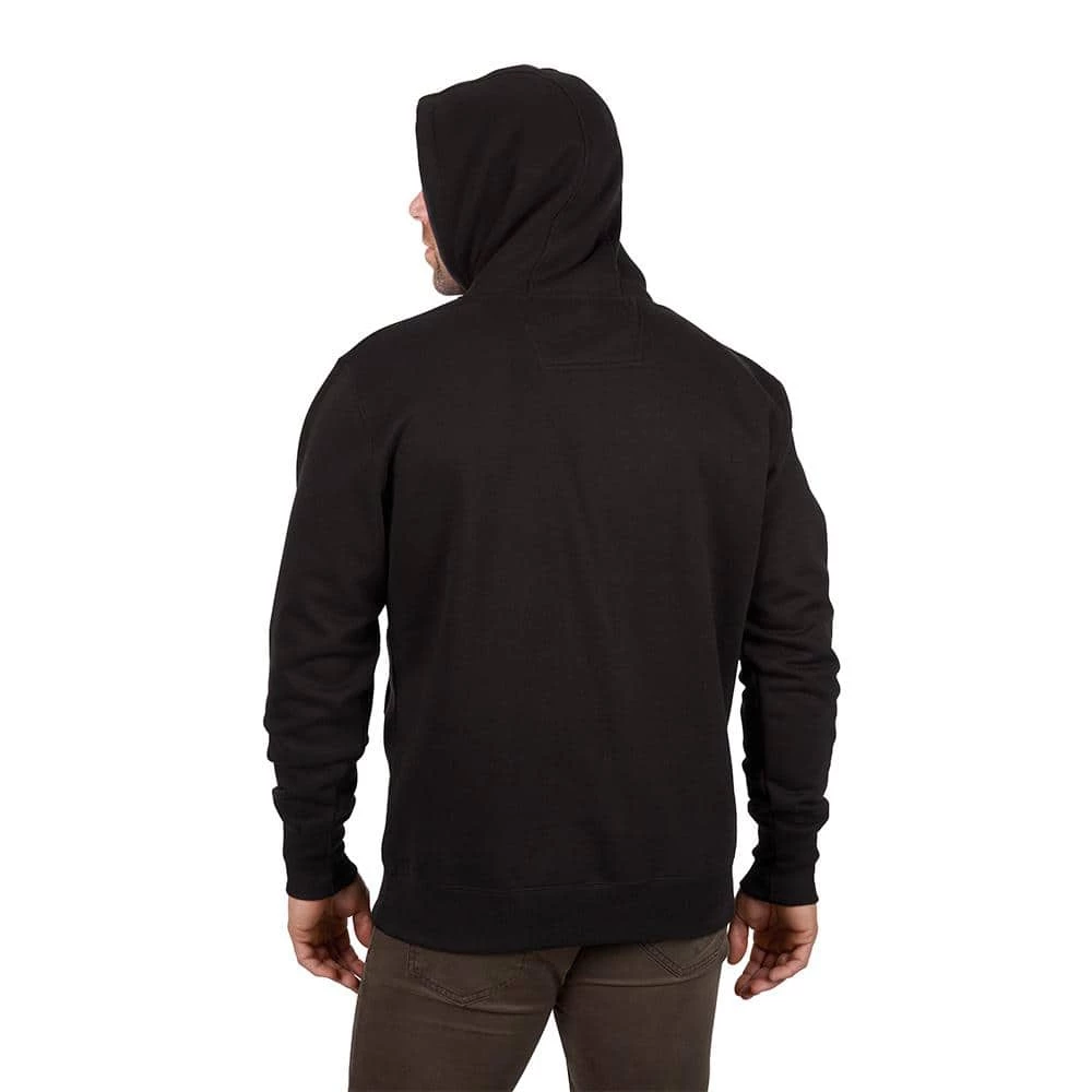 Milwaukee Men's 3X-Large Black Heavy-Duty Cotton/Polyester Long-Sleeve Pullover Hoodie 6 Milwaukee Men's 3X-Large Black Heavy-Duty Cotton/Polyester Long-Sleeve Pullover Hoodie - Image 6