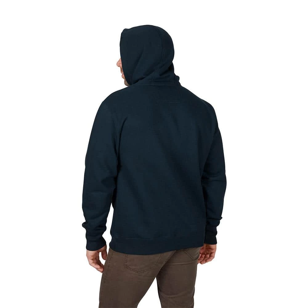 Milwaukee Men's Medium Blue Heavy-Duty Cotton/Polyester Long-Sleeve Pullover Hoodie 6 Milwaukee Men's Medium Blue Heavy-Duty Cotton/Polyester Long-Sleeve Pullover Hoodie - Image 6