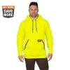 Milwaukee Men's Extra-Large Hi-Vis Heavy-Duty Cotton/Polyester Long-Sleeve Pullover Hoodie