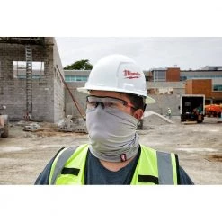 Milwaukee Gray Multi-Functional Neck Gaiter -Workwear Sales Store milwaukee sun hats 423g 1f 1000