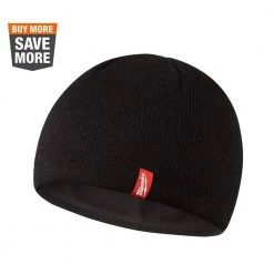 Milwaukee Men's Black Fleece Lined Knit Hat