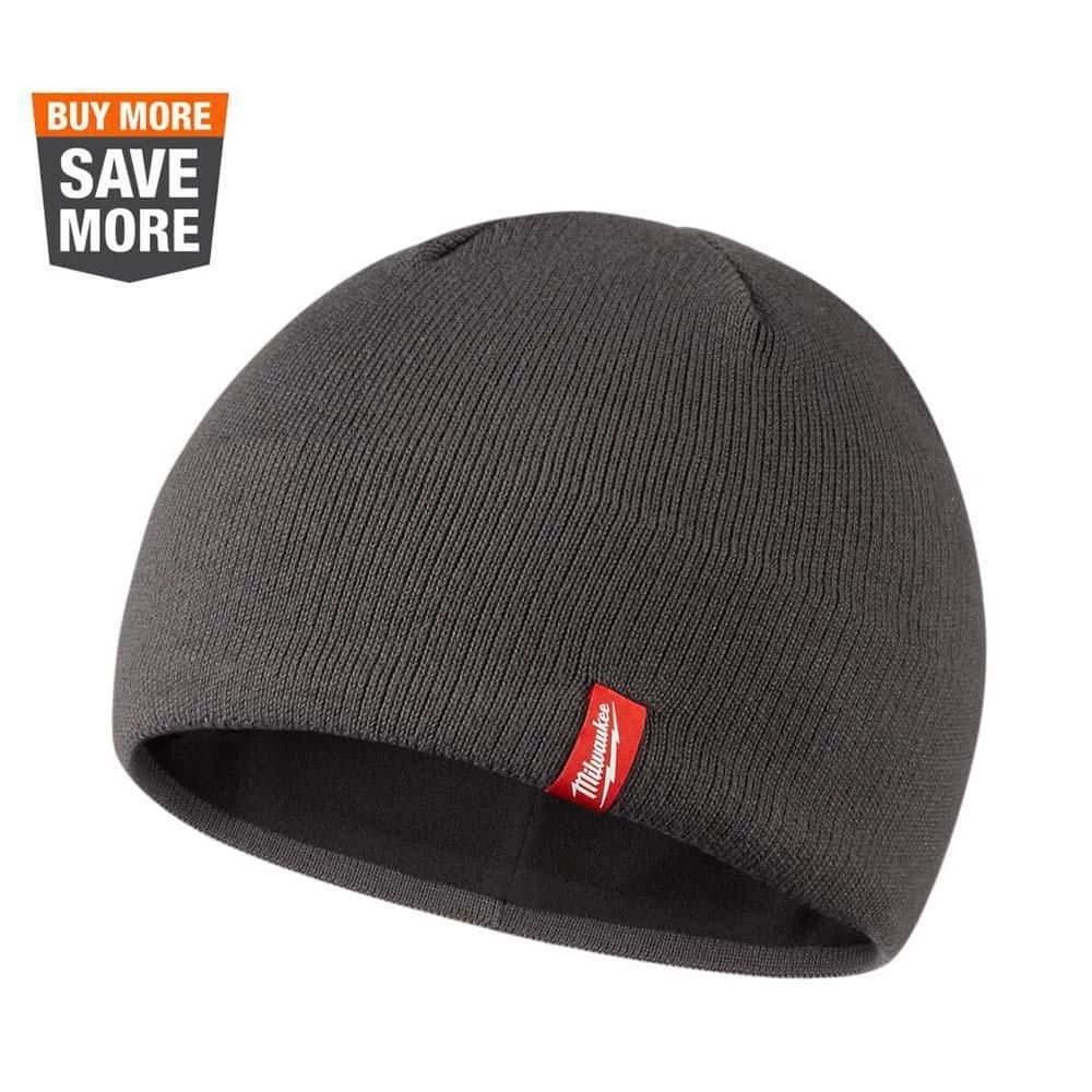 Milwaukee Men's Gray Fleece Lined Knit Hat 1 Milwaukee Men's Gray Fleece Lined Knit Hat