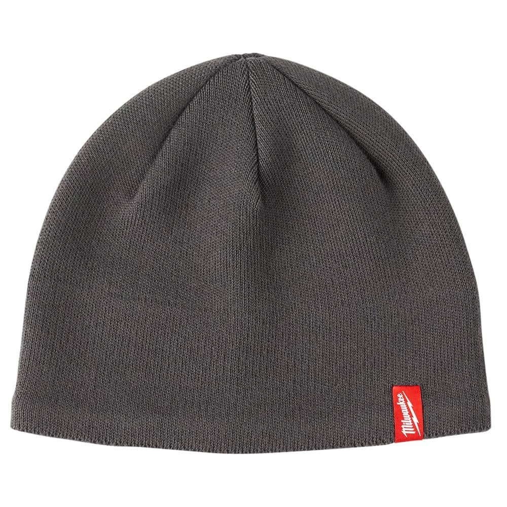 Milwaukee Men's Gray Fleece Lined Knit Hat 7 Milwaukee Men's Gray Fleece Lined Knit Hat - Image 7