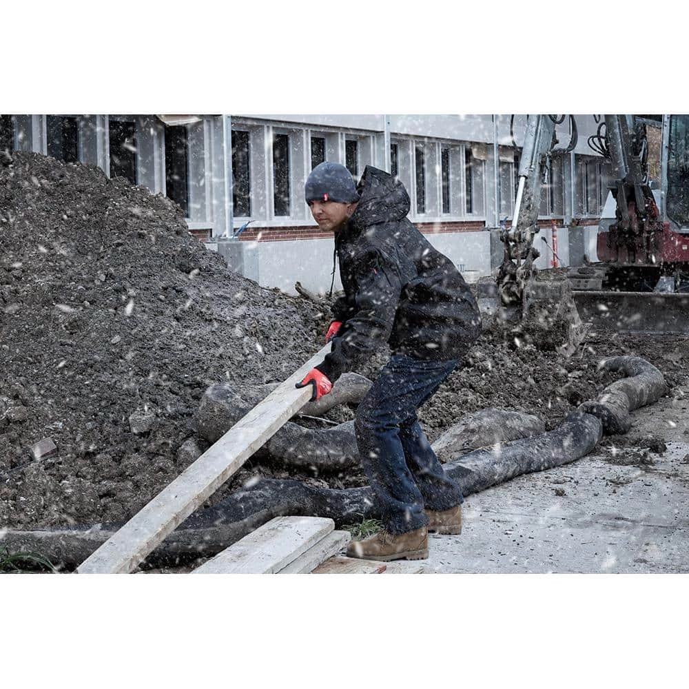 Milwaukee Men's Gray Fleece Lined Knit Hat 8 Milwaukee Men's Gray Fleece Lined Knit Hat - Image 8