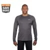 Milwaukee Men's 2X-Large Gray Work Skin Long Sleeve Mid Weight Performance Shirt